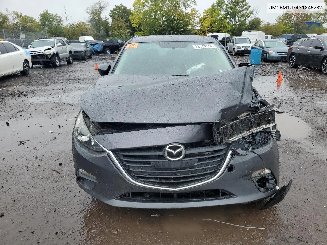 2016 Mazda 3 Sport VIN: JM1BM1J74G1346782 Lot: 73173174