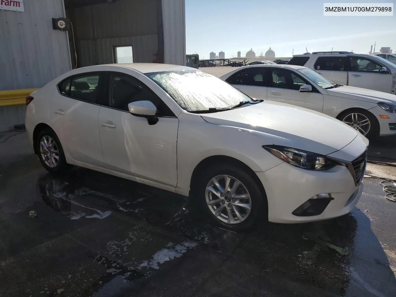 2016 Mazda 3 Sport VIN: 3MZBM1U70GM279898 Lot: 73278774