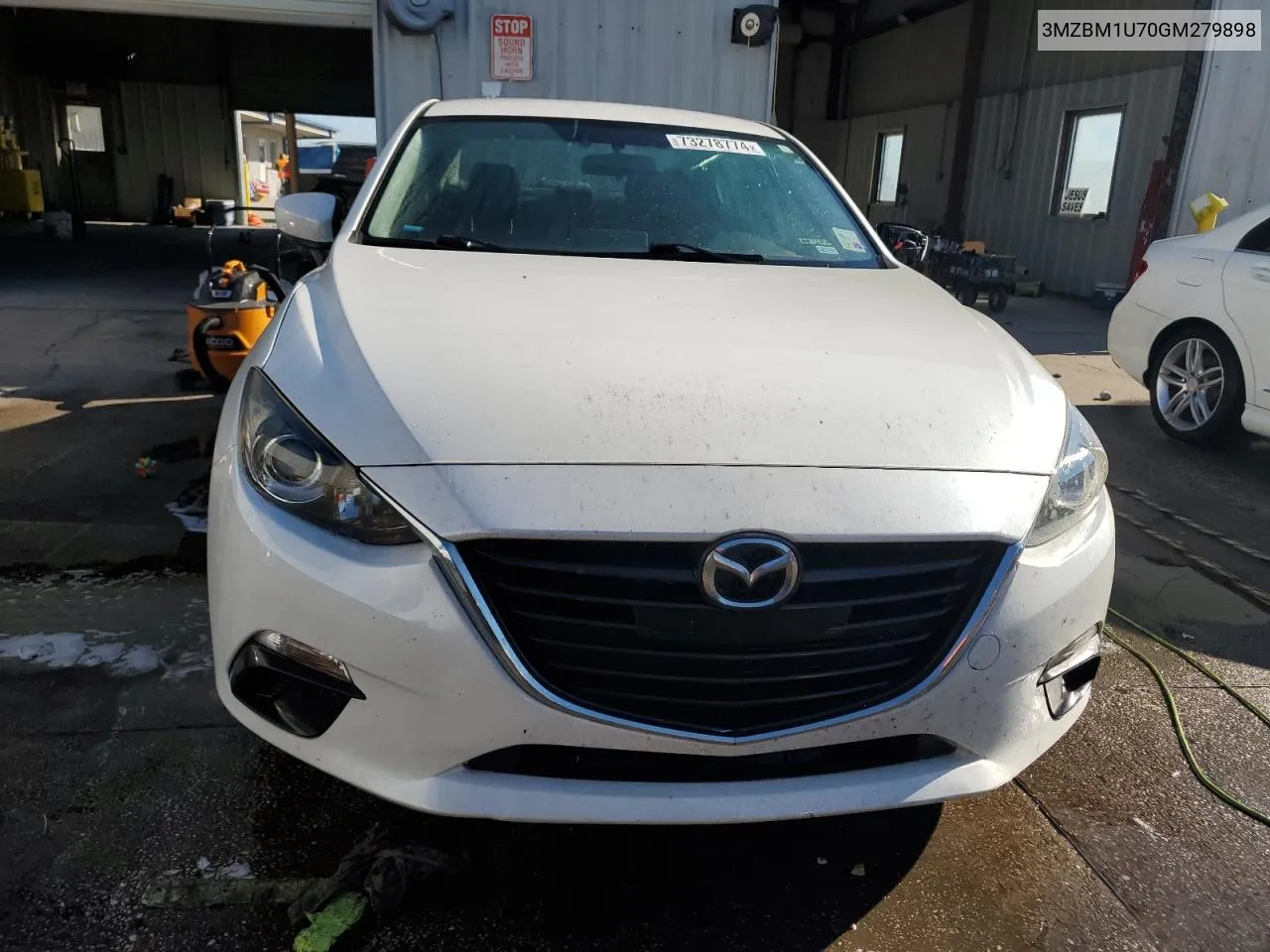 2016 Mazda 3 Sport VIN: 3MZBM1U70GM279898 Lot: 73278774