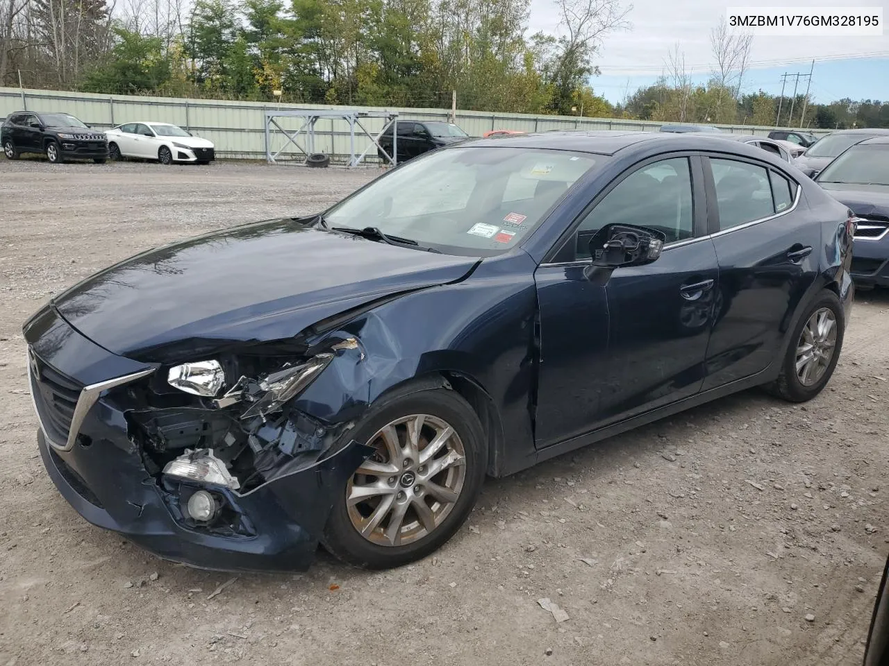 2016 Mazda 3 Touring VIN: 3MZBM1V76GM328195 Lot: 73468874