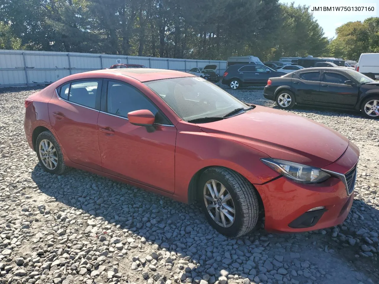 JM1BM1W75G1307160 2016 Mazda 3 Touring