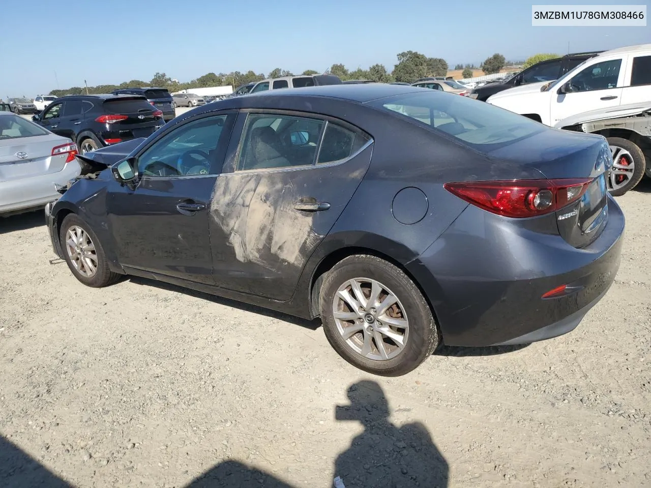 2016 Mazda 3 Sport VIN: 3MZBM1U78GM308466 Lot: 73614624