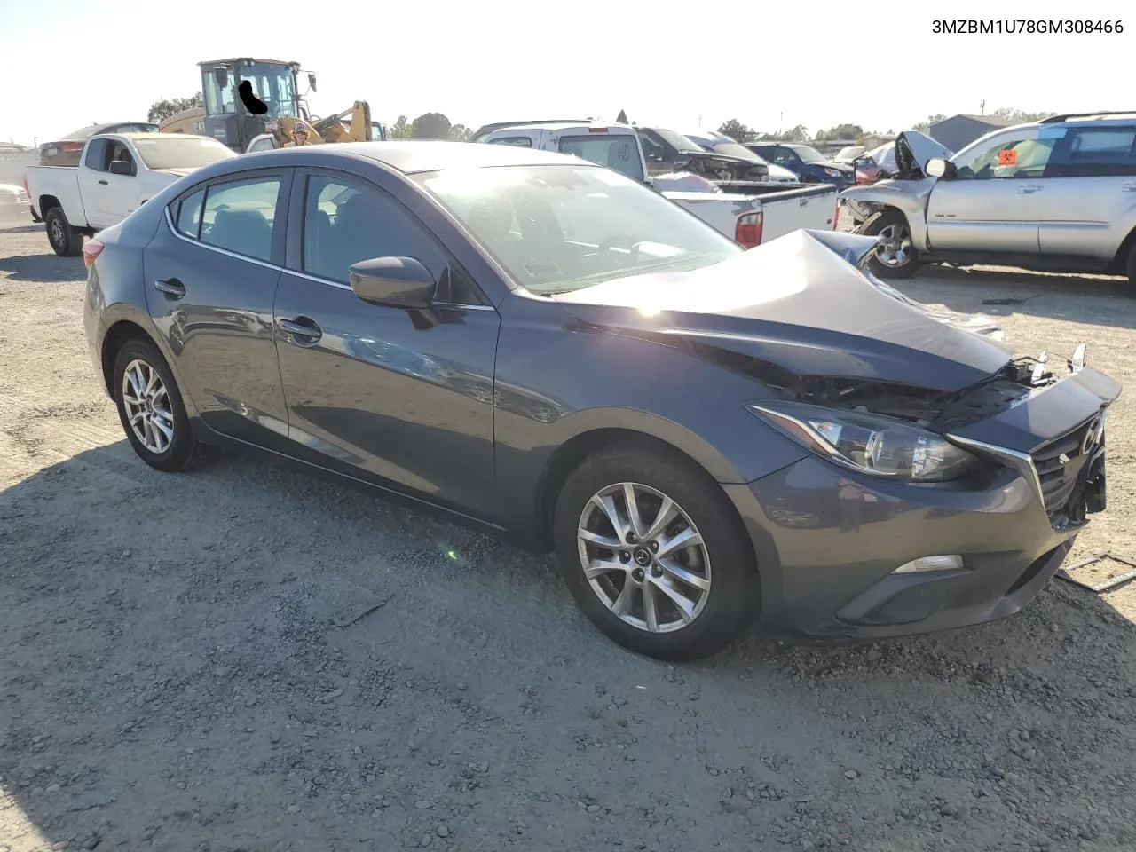 2016 Mazda 3 Sport VIN: 3MZBM1U78GM308466 Lot: 73614624