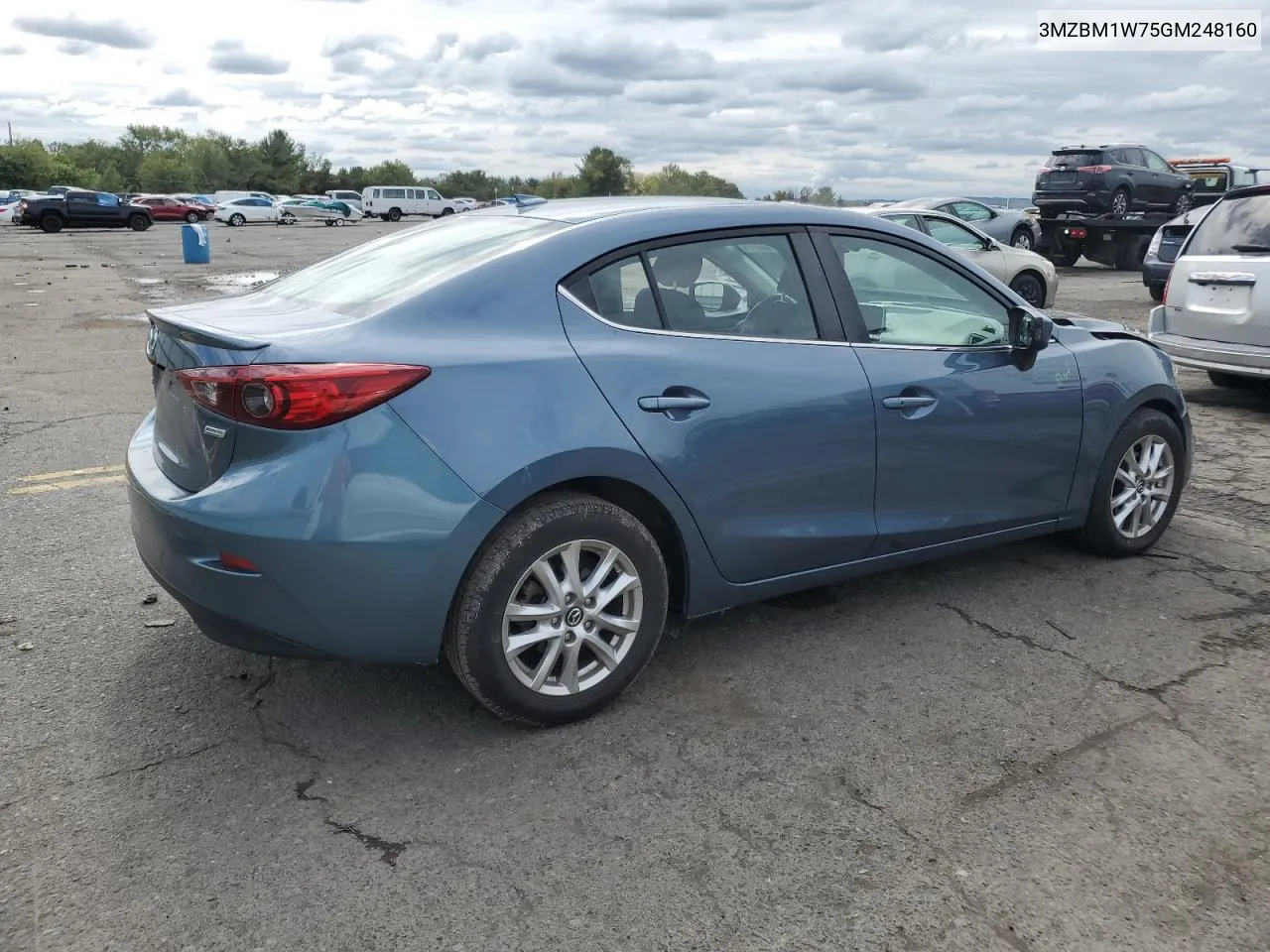 2016 Mazda 3 Touring VIN: 3MZBM1W75GM248160 Lot: 73714484