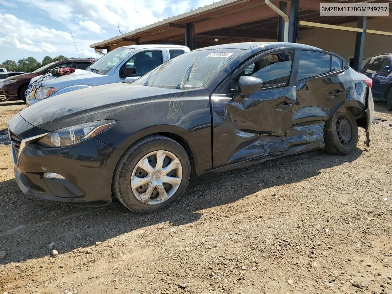 2016 Mazda 3 Sport VIN: 3MZBM1T70GM249737 Lot: 74146354