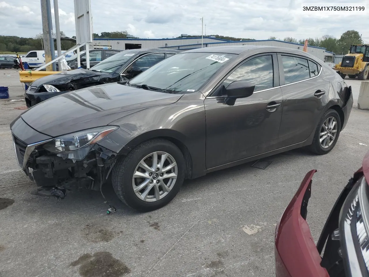 2016 Mazda 3 Grand Touring VIN: 3MZBM1X75GM321199 Lot: 74176904