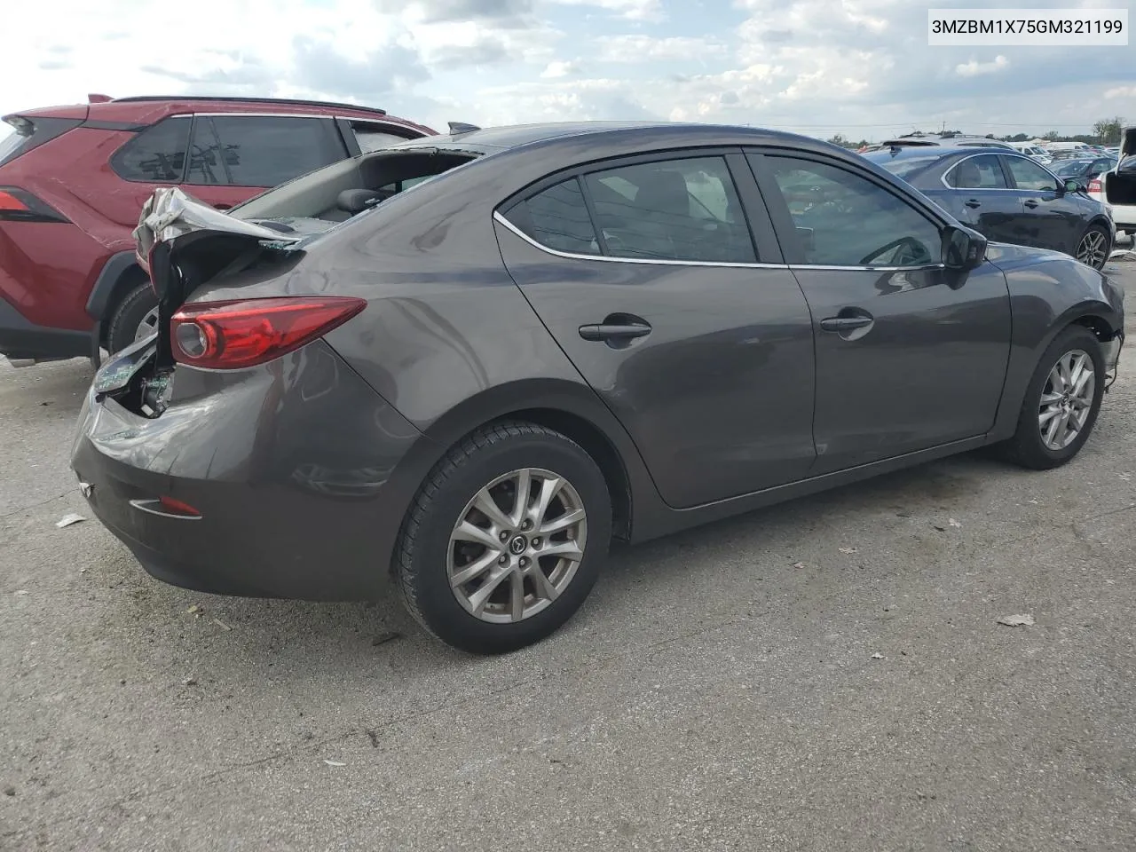 2016 Mazda 3 Grand Touring VIN: 3MZBM1X75GM321199 Lot: 74176904