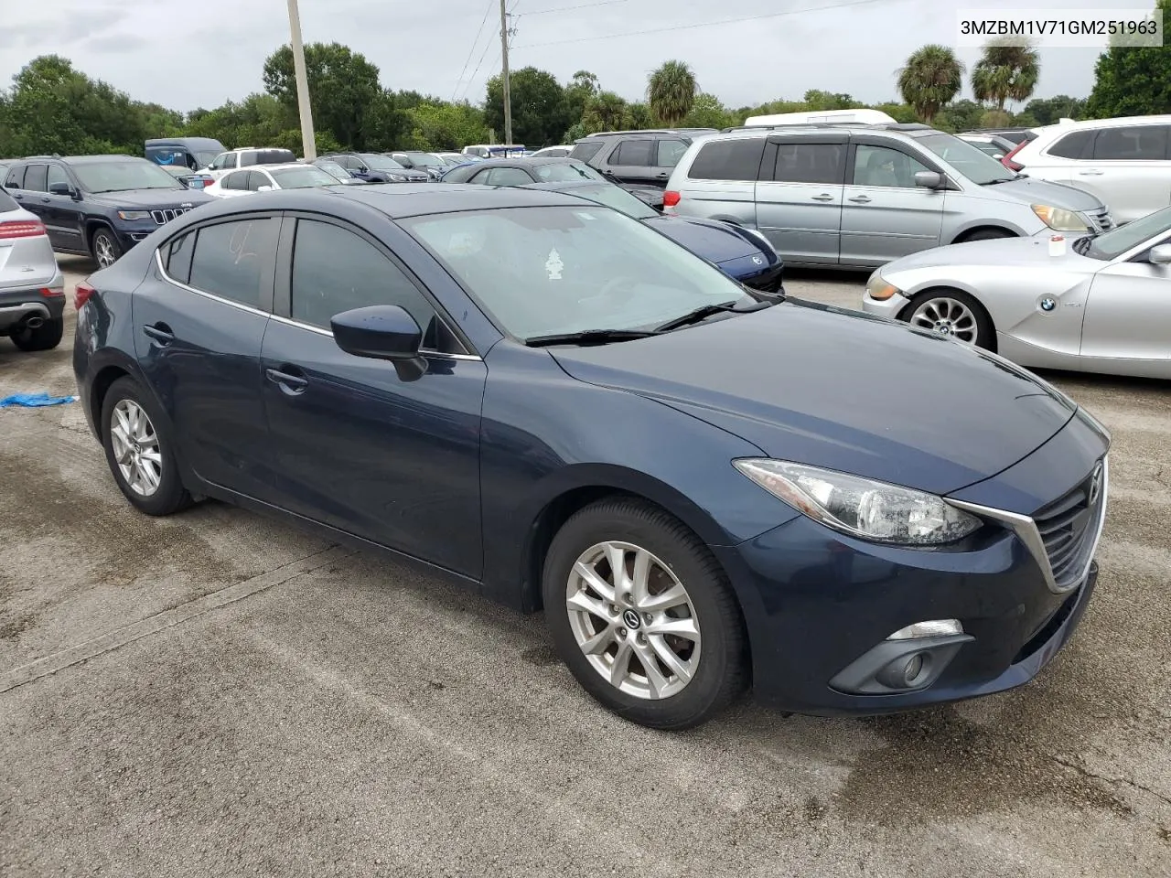 2016 Mazda 3 Touring VIN: 3MZBM1V71GM251963 Lot: 74184164