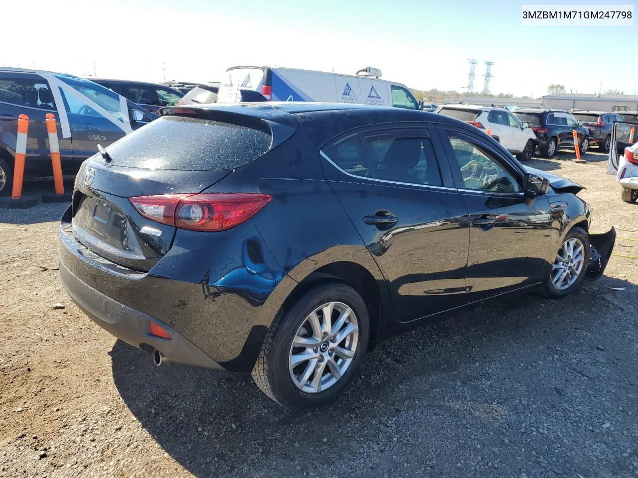 2016 Mazda 3 Touring VIN: 3MZBM1M71GM247798 Lot: 74233654