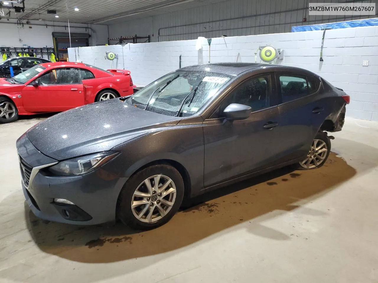 2016 Mazda 3 Touring VIN: 3MZBM1W76GM267607 Lot: 74461874