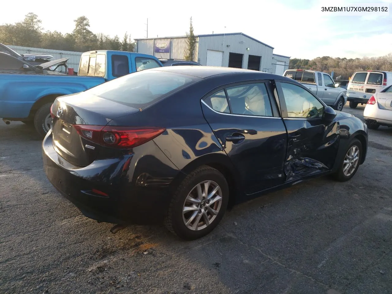 2016 Mazda 3 Sport VIN: 3MZBM1U7XGM298152 Lot: 74690414