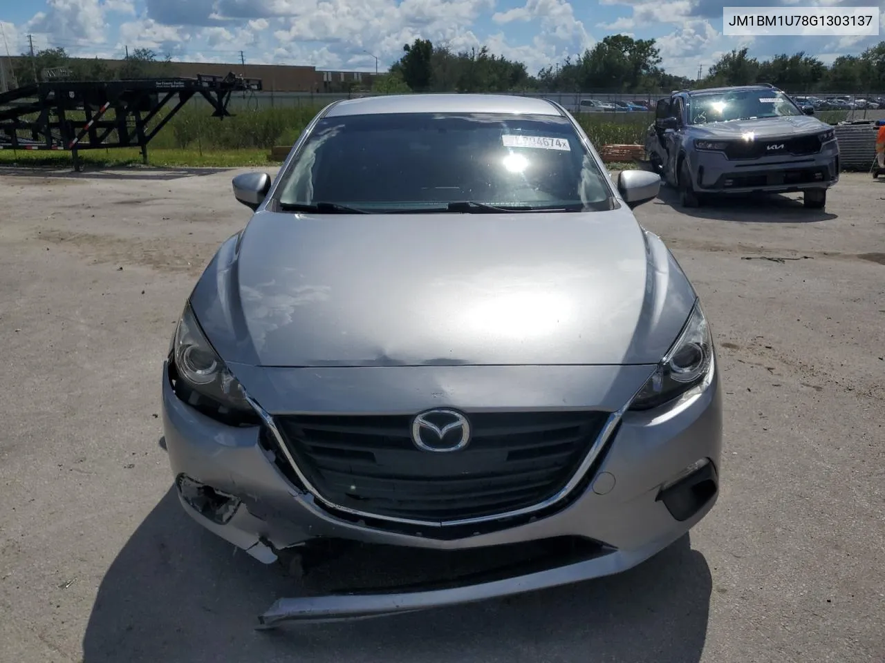 2016 Mazda 3 Sport VIN: JM1BM1U78G1303137 Lot: 74794674