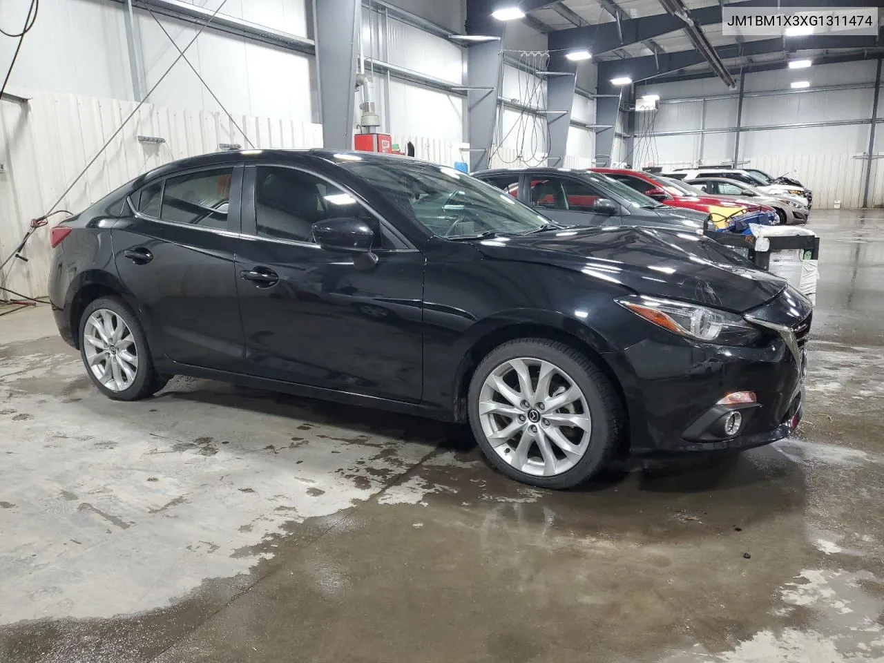 2016 Mazda 3 Grand Touring VIN: JM1BM1X3XG1311474 Lot: 74841024