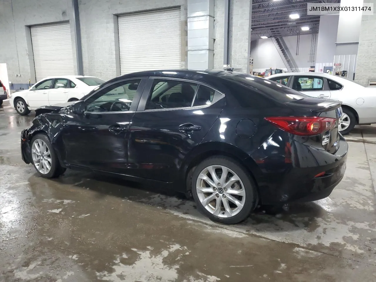 2016 Mazda 3 Grand Touring VIN: JM1BM1X3XG1311474 Lot: 74841024