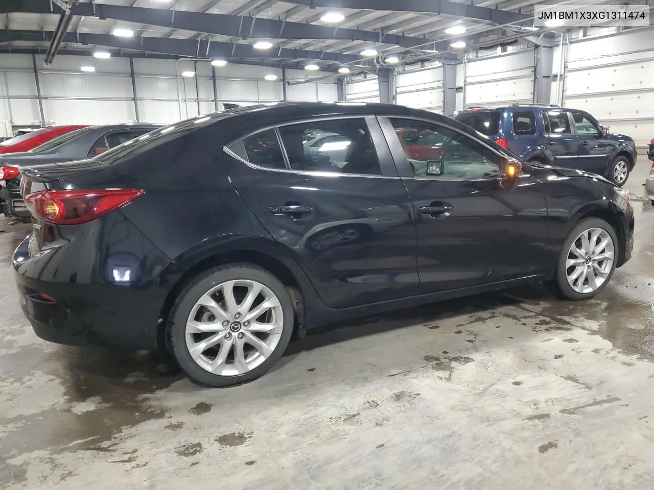 2016 Mazda 3 Grand Touring VIN: JM1BM1X3XG1311474 Lot: 74841024