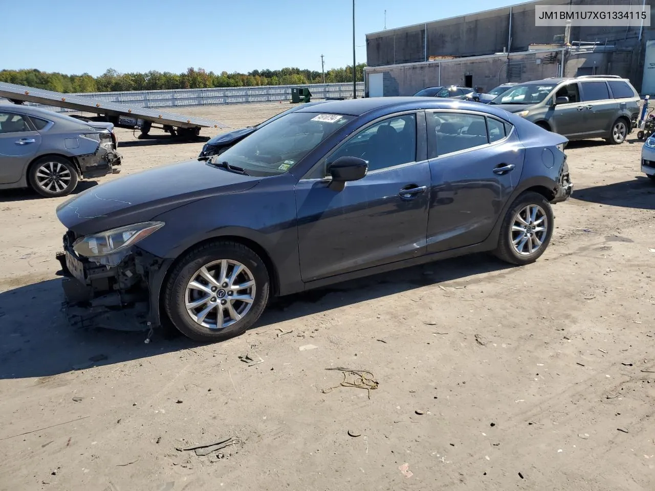 2016 Mazda 3 Sport VIN: JM1BM1U7XG1334115 Lot: 74910794