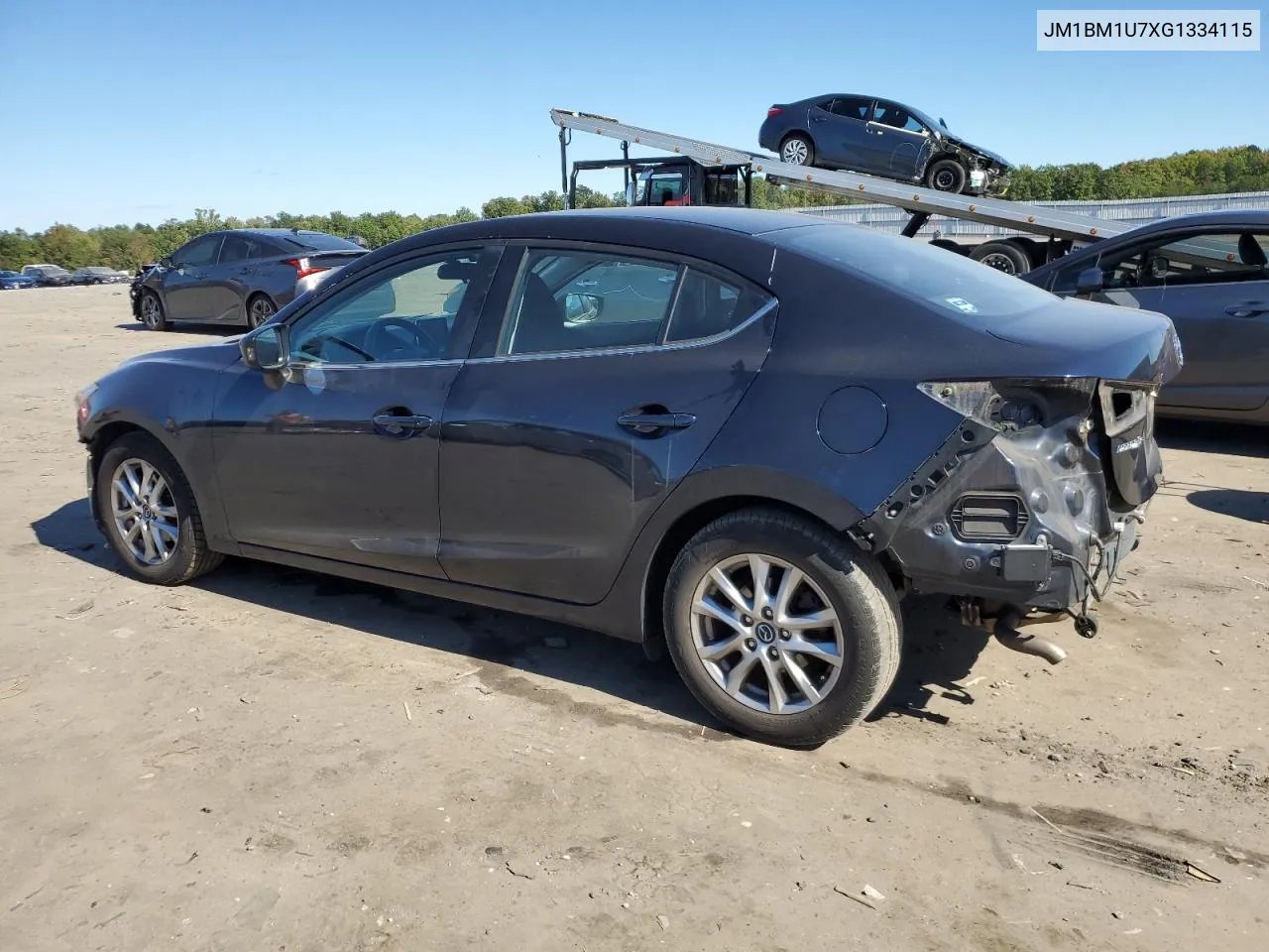 2016 Mazda 3 Sport VIN: JM1BM1U7XG1334115 Lot: 74910794