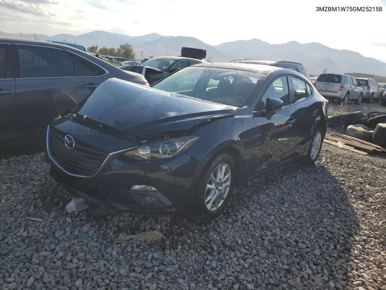 2016 Mazda 3 Touring VIN: 3MZBM1W75GM252158 Lot: 74956784