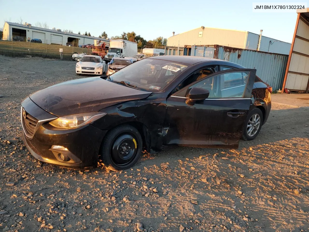 2016 Mazda 3 Grand Touring VIN: JM1BM1X78G1302324 Lot: 75247884