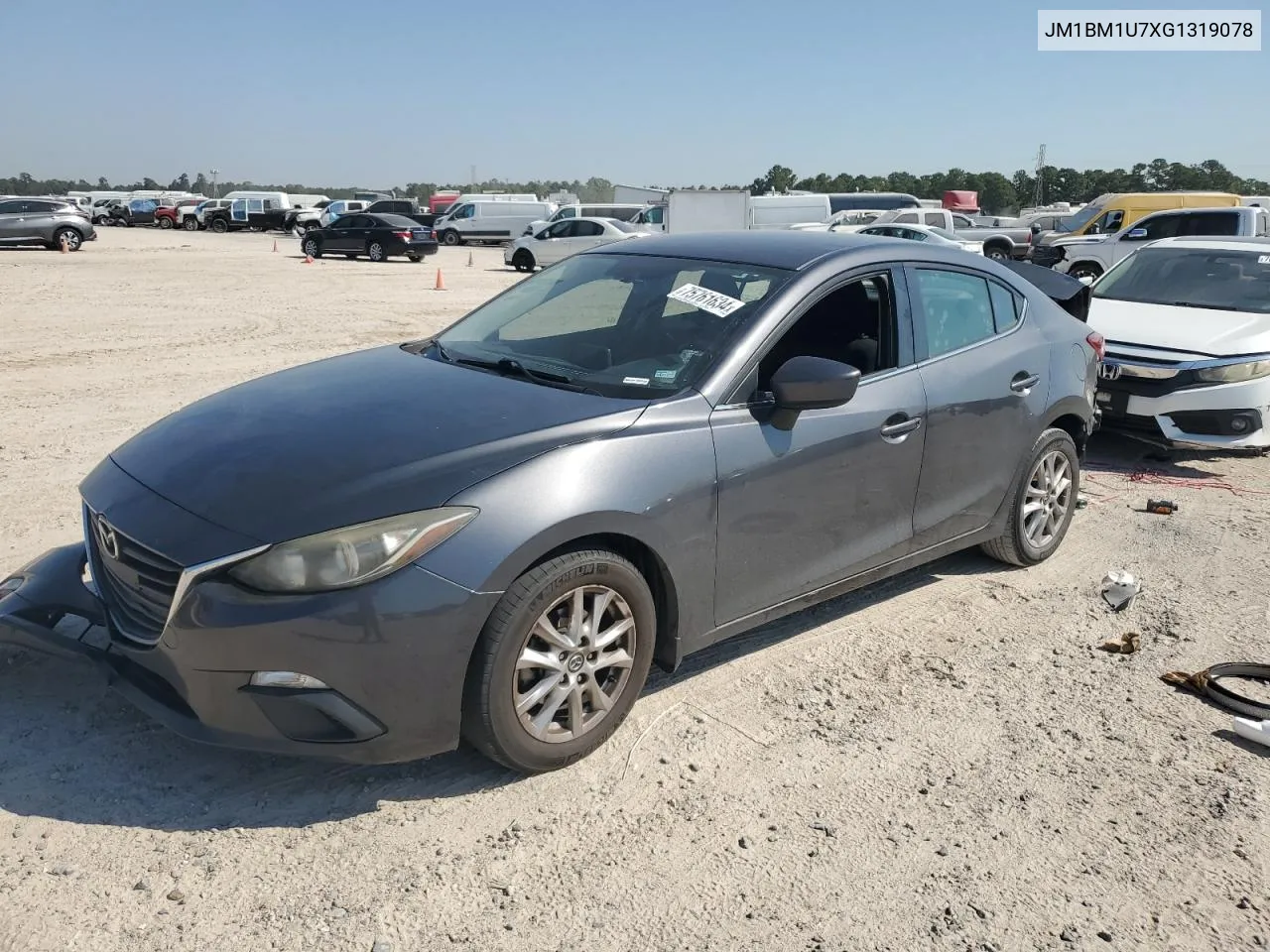 2016 Mazda 3 Sport VIN: JM1BM1U7XG1319078 Lot: 75761634