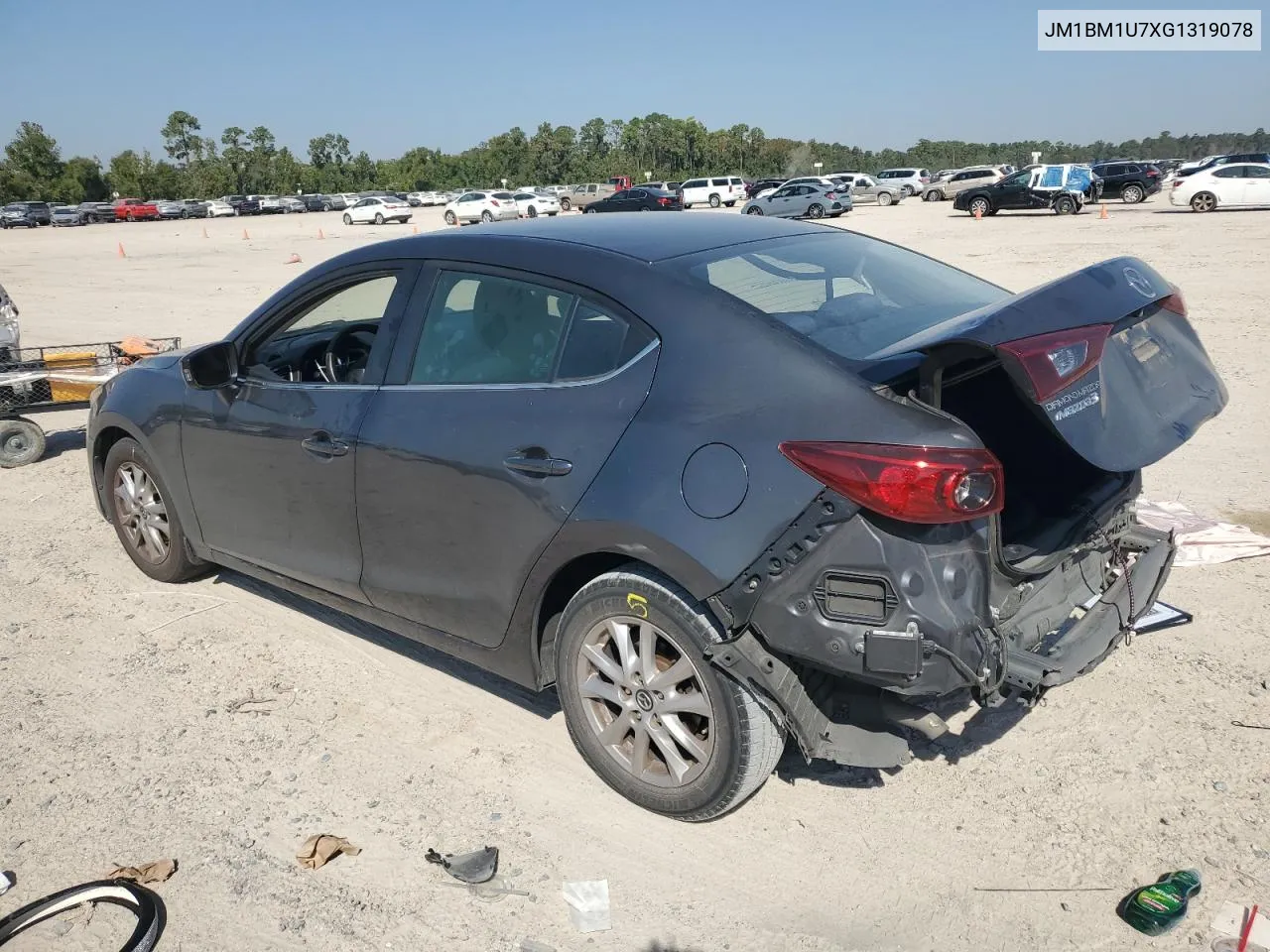 2016 Mazda 3 Sport VIN: JM1BM1U7XG1319078 Lot: 75761634