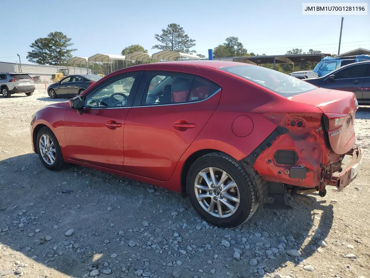 2016 Mazda 3 Sport VIN: JM1BM1U70G1281196 Lot: 75795444