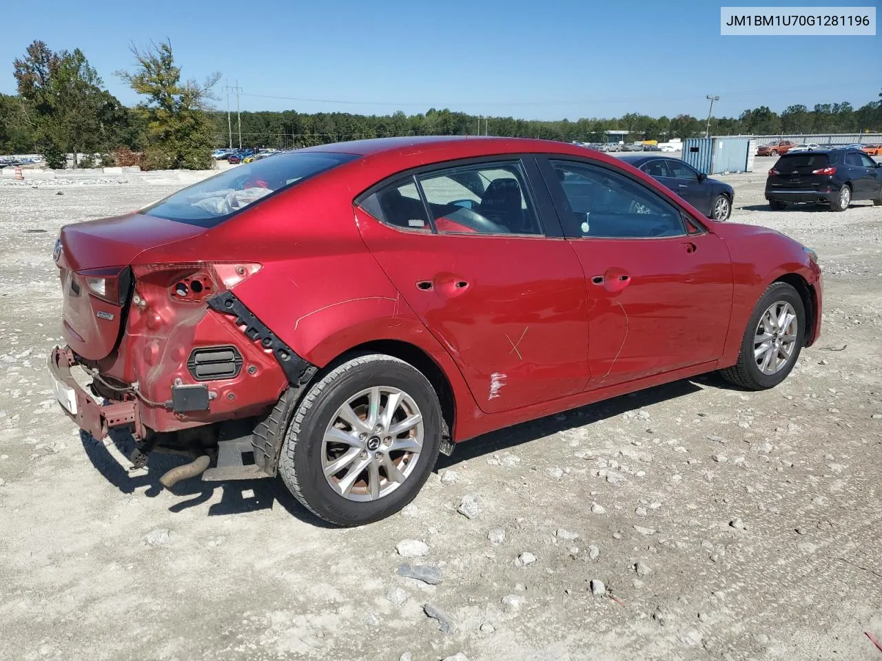 2016 Mazda 3 Sport VIN: JM1BM1U70G1281196 Lot: 75795444