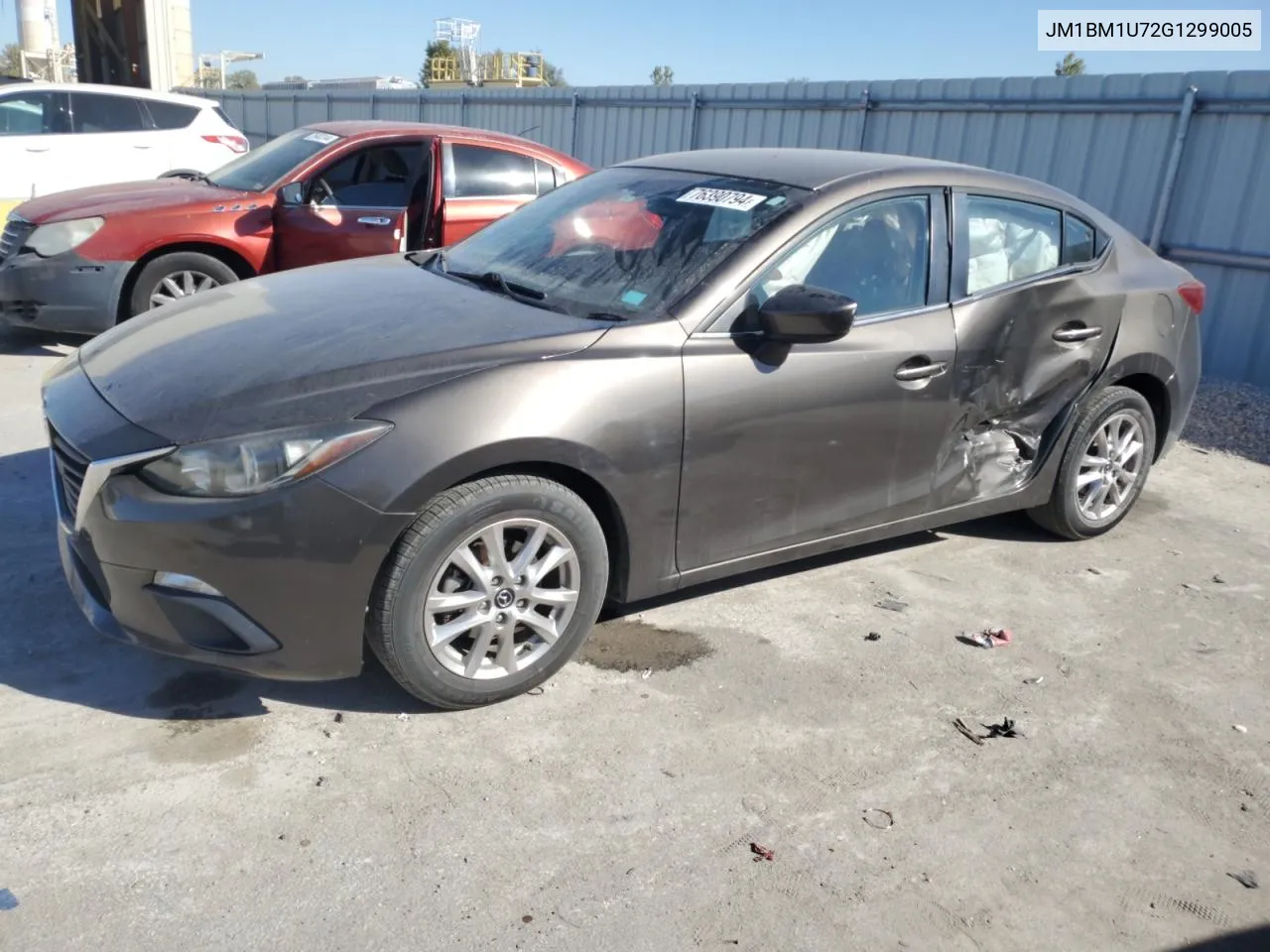 2016 Mazda 3 Sport VIN: JM1BM1U72G1299005 Lot: 76390794