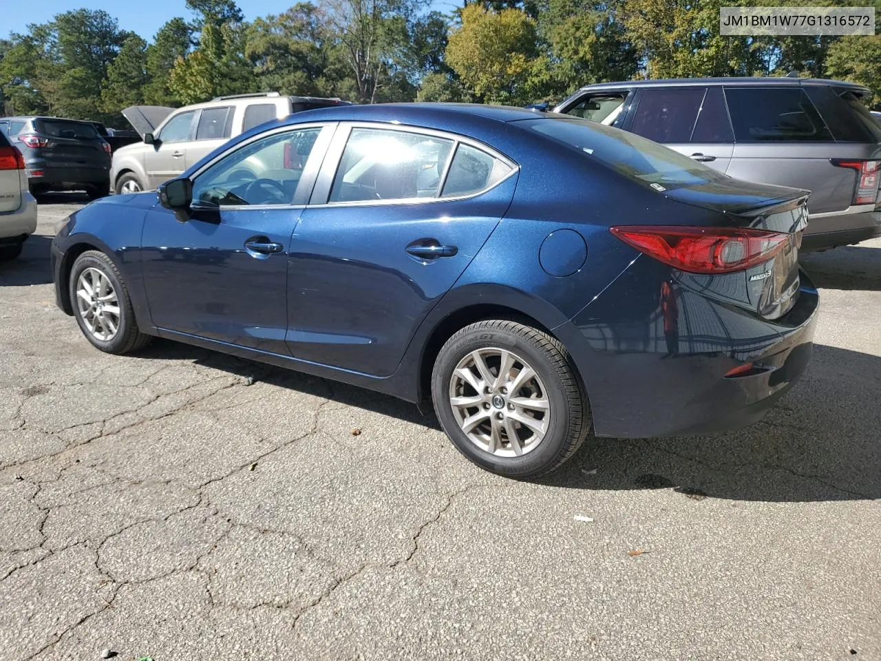 2016 Mazda 3 Touring VIN: JM1BM1W77G1316572 Lot: 76554844