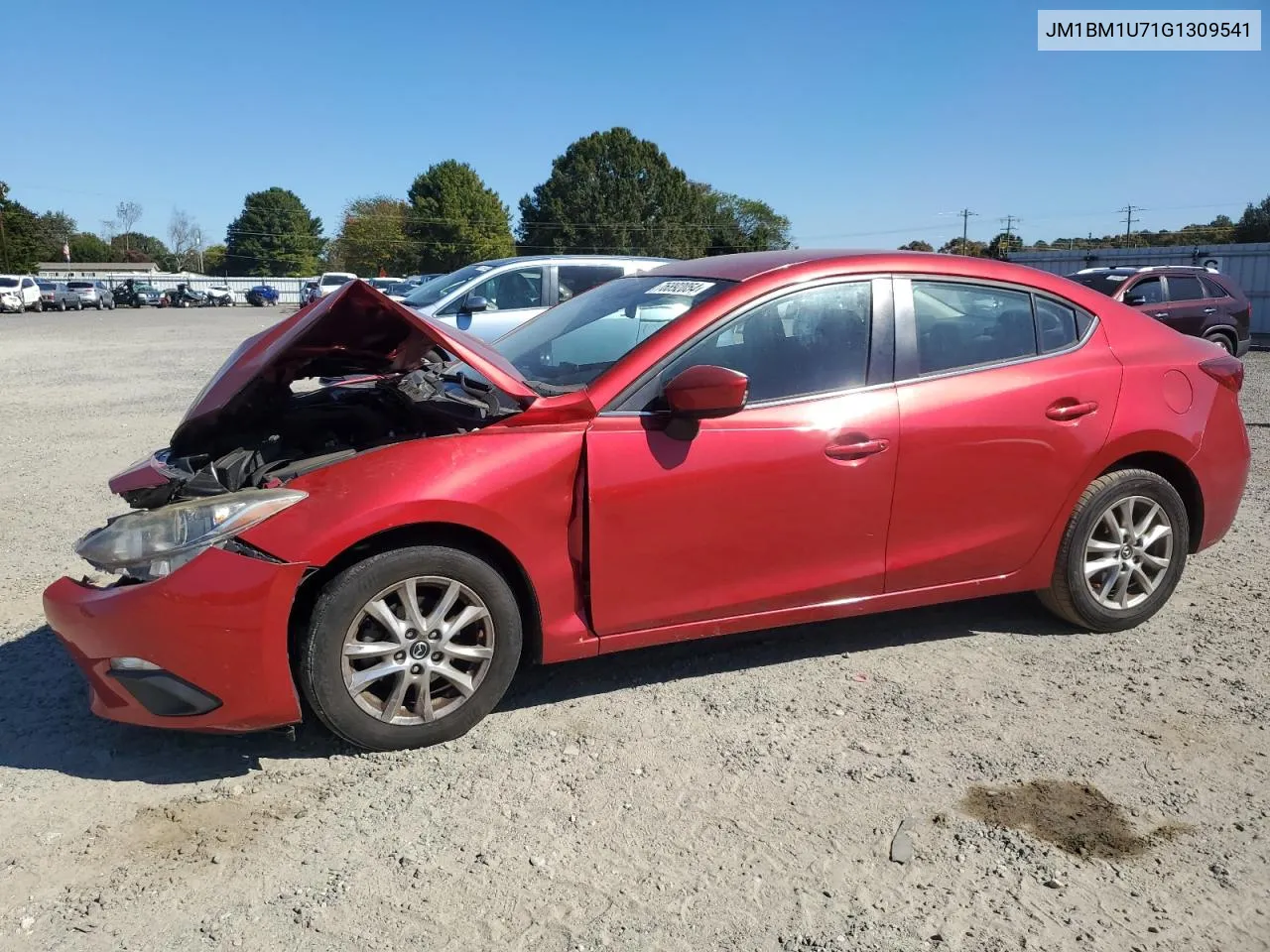 2016 Mazda 3 Sport VIN: JM1BM1U71G1309541 Lot: 76892054