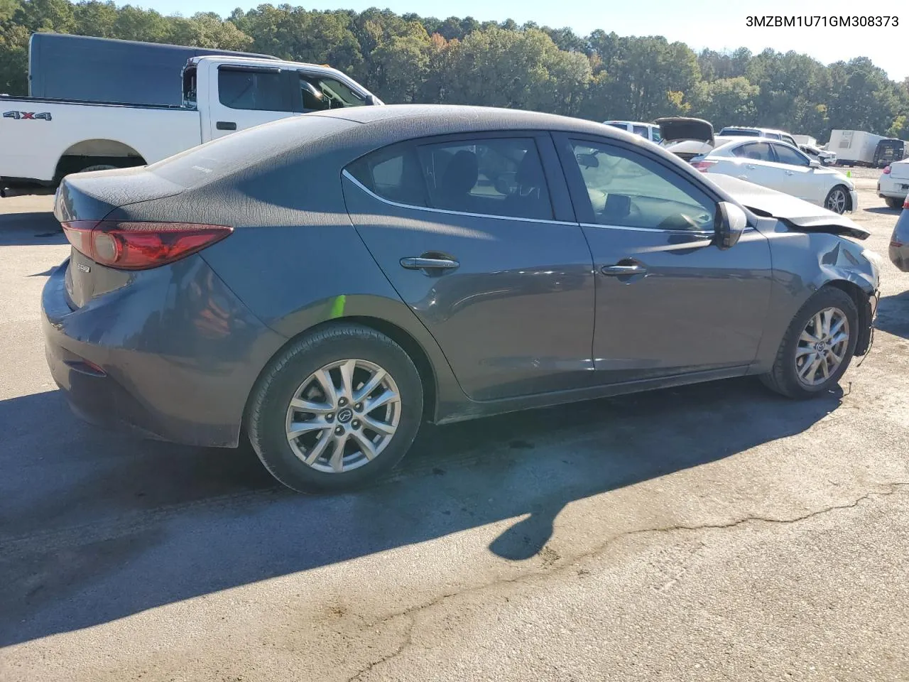 2016 Mazda 3 Sport VIN: 3MZBM1U71GM308373 Lot: 76905794