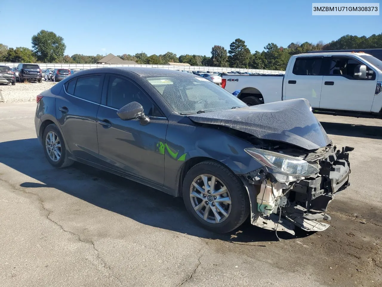 2016 Mazda 3 Sport VIN: 3MZBM1U71GM308373 Lot: 76905794