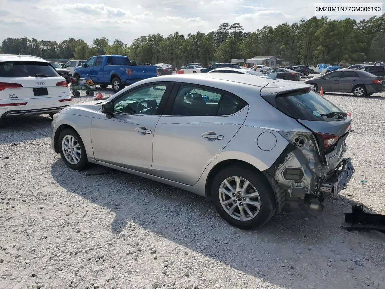 2016 Mazda 3 Grand Touring VIN: 3MZBM1N77GM306190 Lot: 76913084