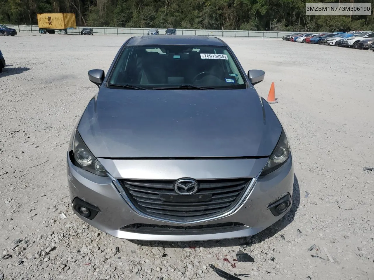 2016 Mazda 3 Grand Touring VIN: 3MZBM1N77GM306190 Lot: 76913084