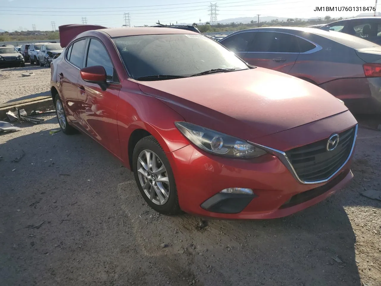 2016 Mazda 3 Sport VIN: JM1BM1U76G1318476 Lot: 76978344