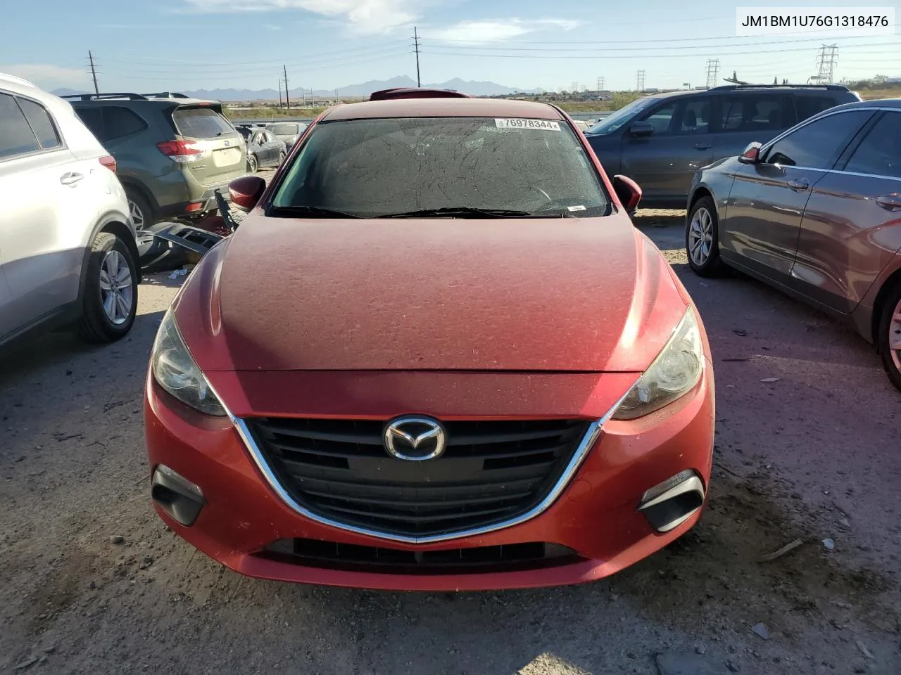 2016 Mazda 3 Sport VIN: JM1BM1U76G1318476 Lot: 76978344