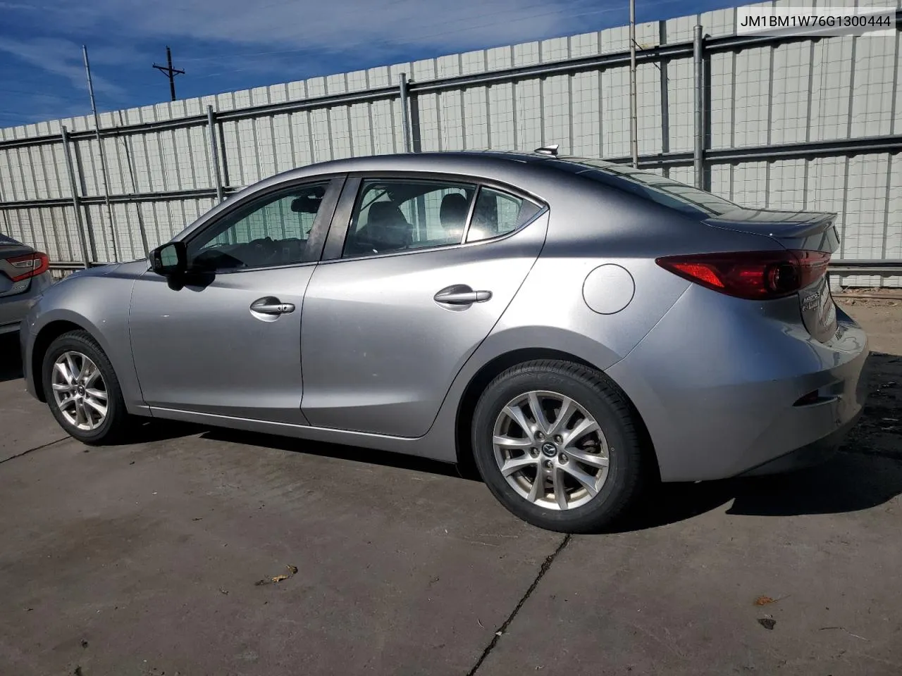 2016 Mazda 3 Touring VIN: JM1BM1W76G1300444 Lot: 76985594