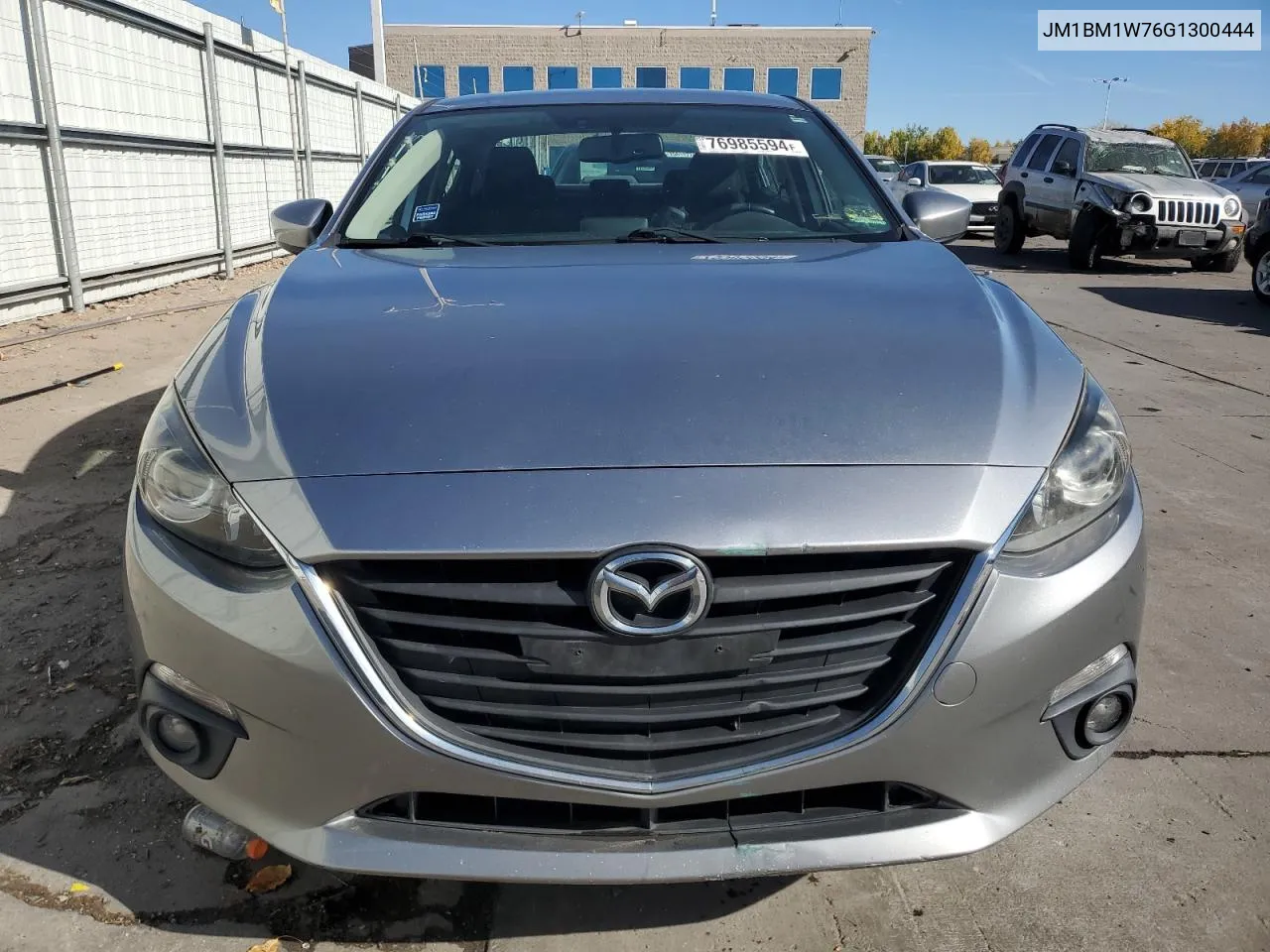 2016 Mazda 3 Touring VIN: JM1BM1W76G1300444 Lot: 76985594