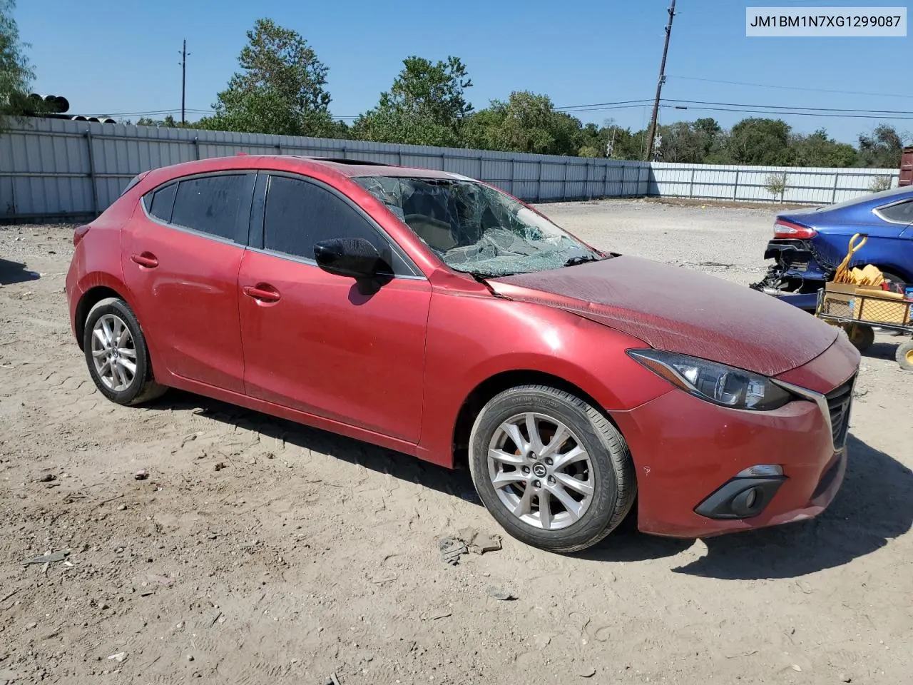 2016 Mazda 3 Grand Touring VIN: JM1BM1N7XG1299087 Lot: 77046224