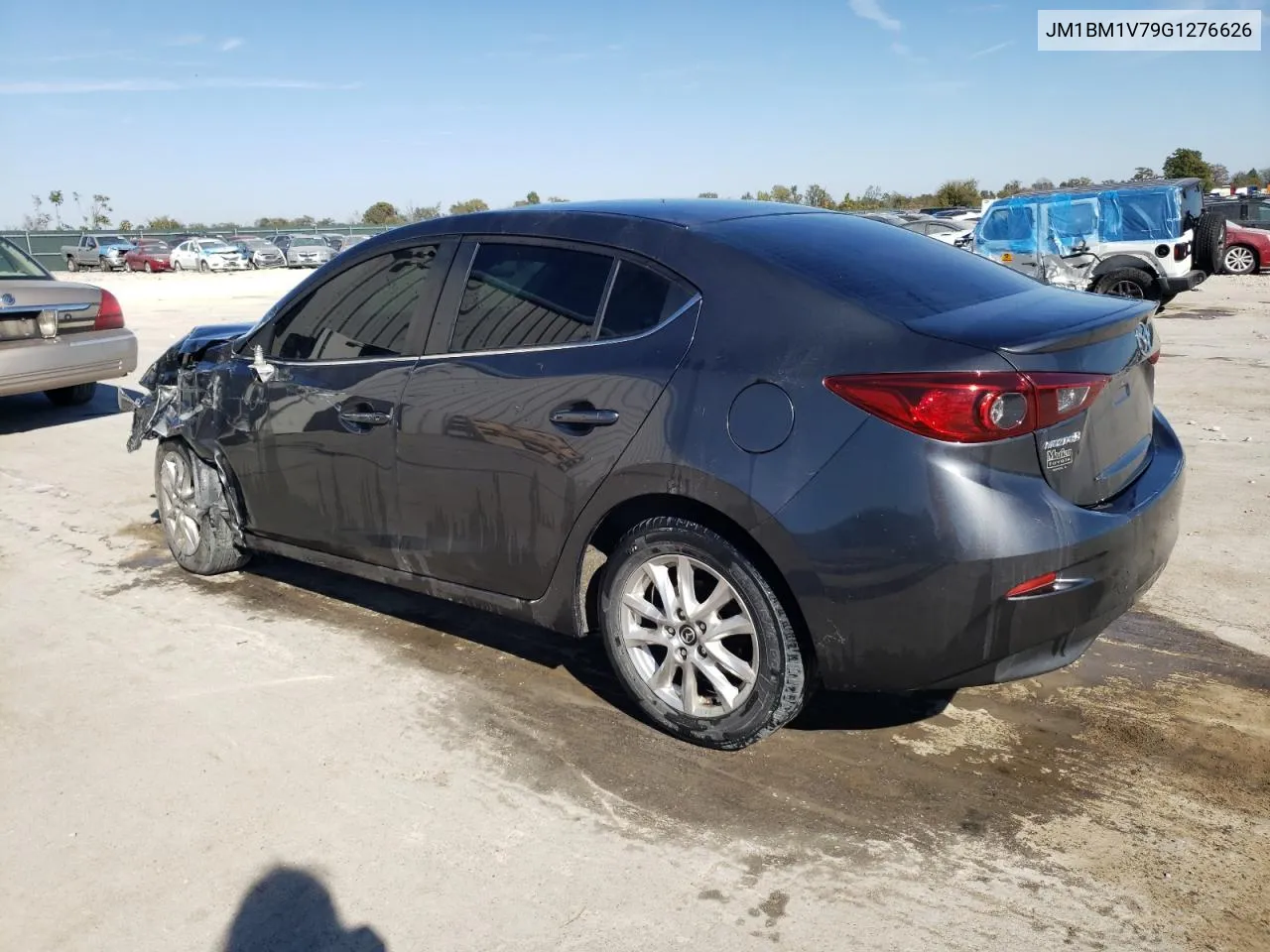 2016 Mazda 3 Touring VIN: JM1BM1V79G1276626 Lot: 77076754