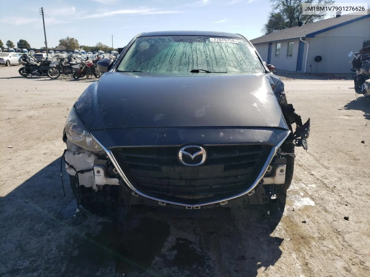 2016 Mazda 3 Touring VIN: JM1BM1V79G1276626 Lot: 77076754