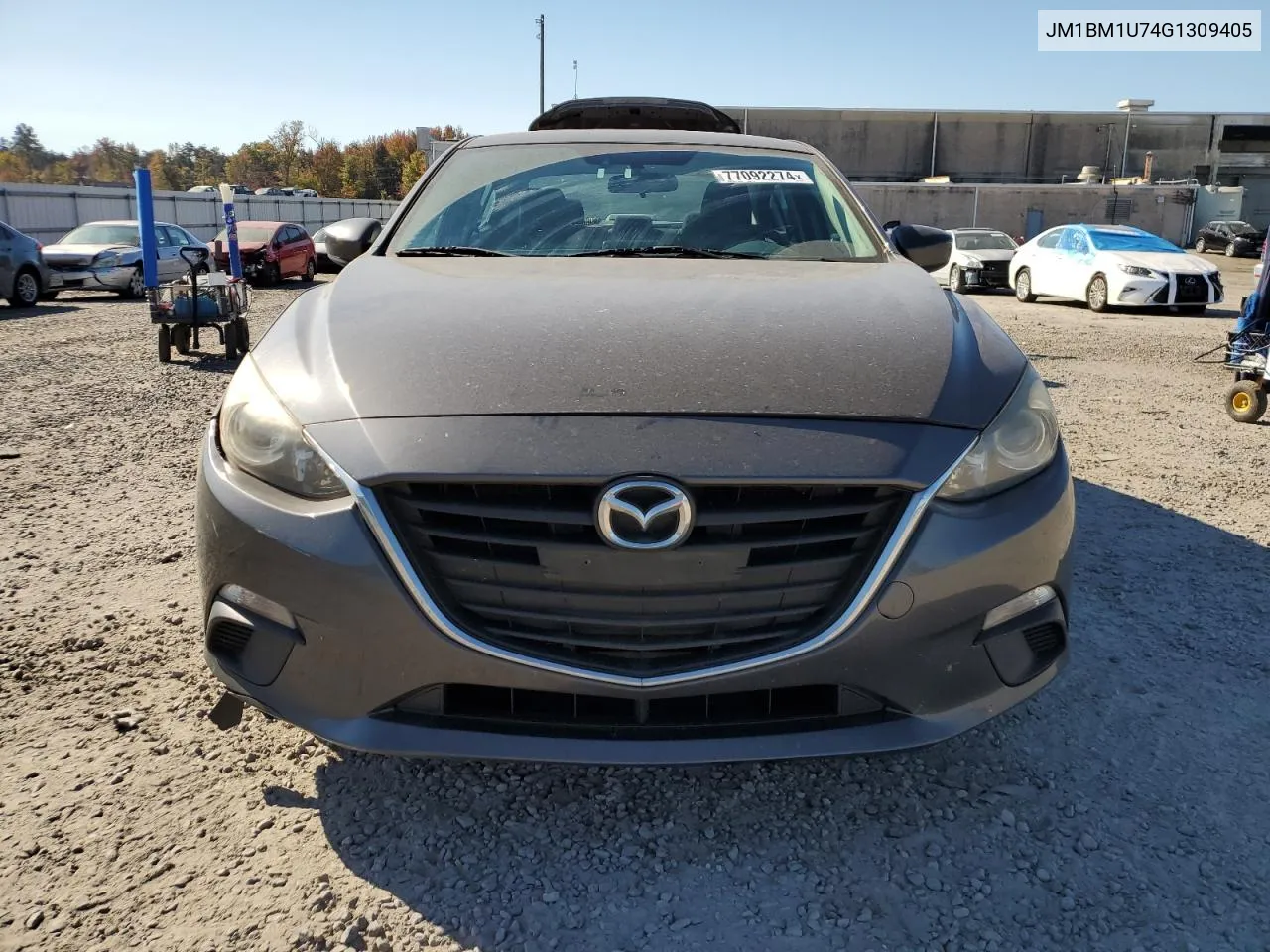 2016 Mazda 3 Sport VIN: JM1BM1U74G1309405 Lot: 77092274