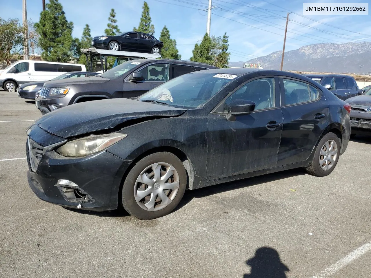 2016 Mazda 3 Sport VIN: JM1BM1T71G1292662 Lot: 77134734