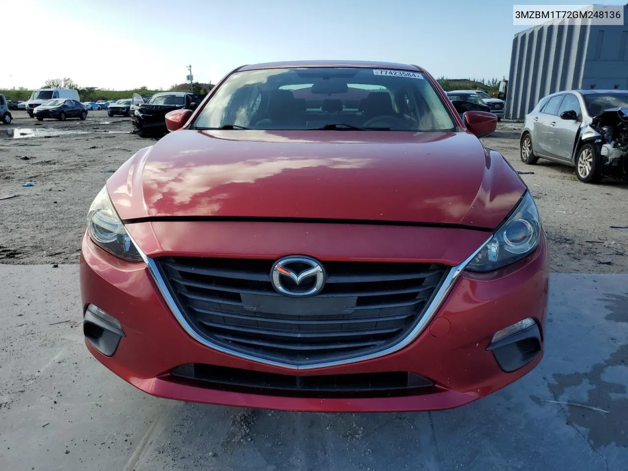 2016 Mazda 3 Sport VIN: 3MZBM1T72GM248136 Lot: 77423584