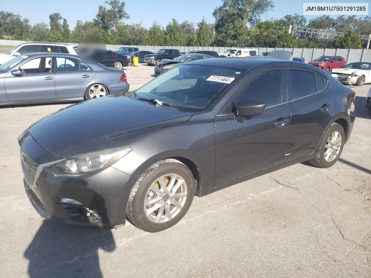 2016 Mazda 3 Sport VIN: JM1BM1U75G1291285 Lot: 77711464