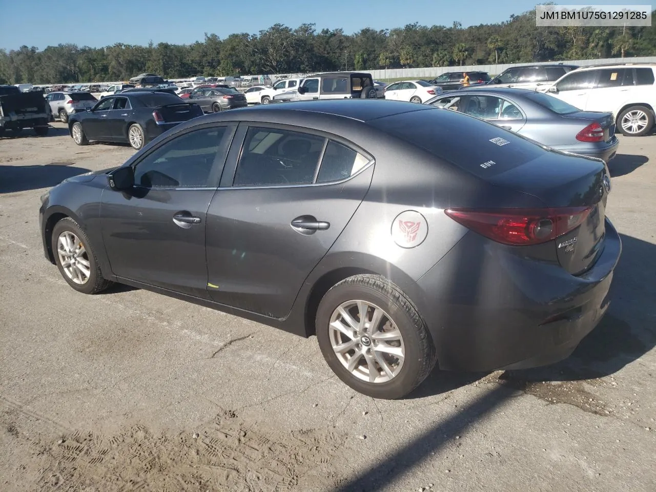 2016 Mazda 3 Sport VIN: JM1BM1U75G1291285 Lot: 77711464