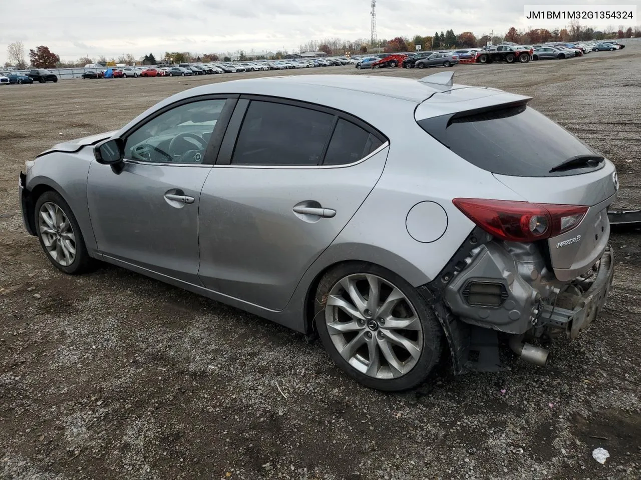 2016 Mazda 3 Touring VIN: JM1BM1M32G1354324 Lot: 77763574