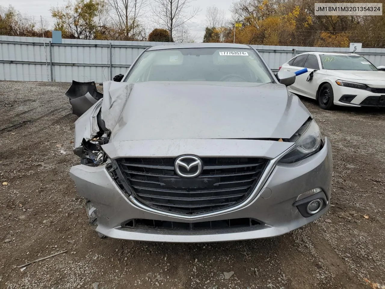 2016 Mazda 3 Touring VIN: JM1BM1M32G1354324 Lot: 77763574