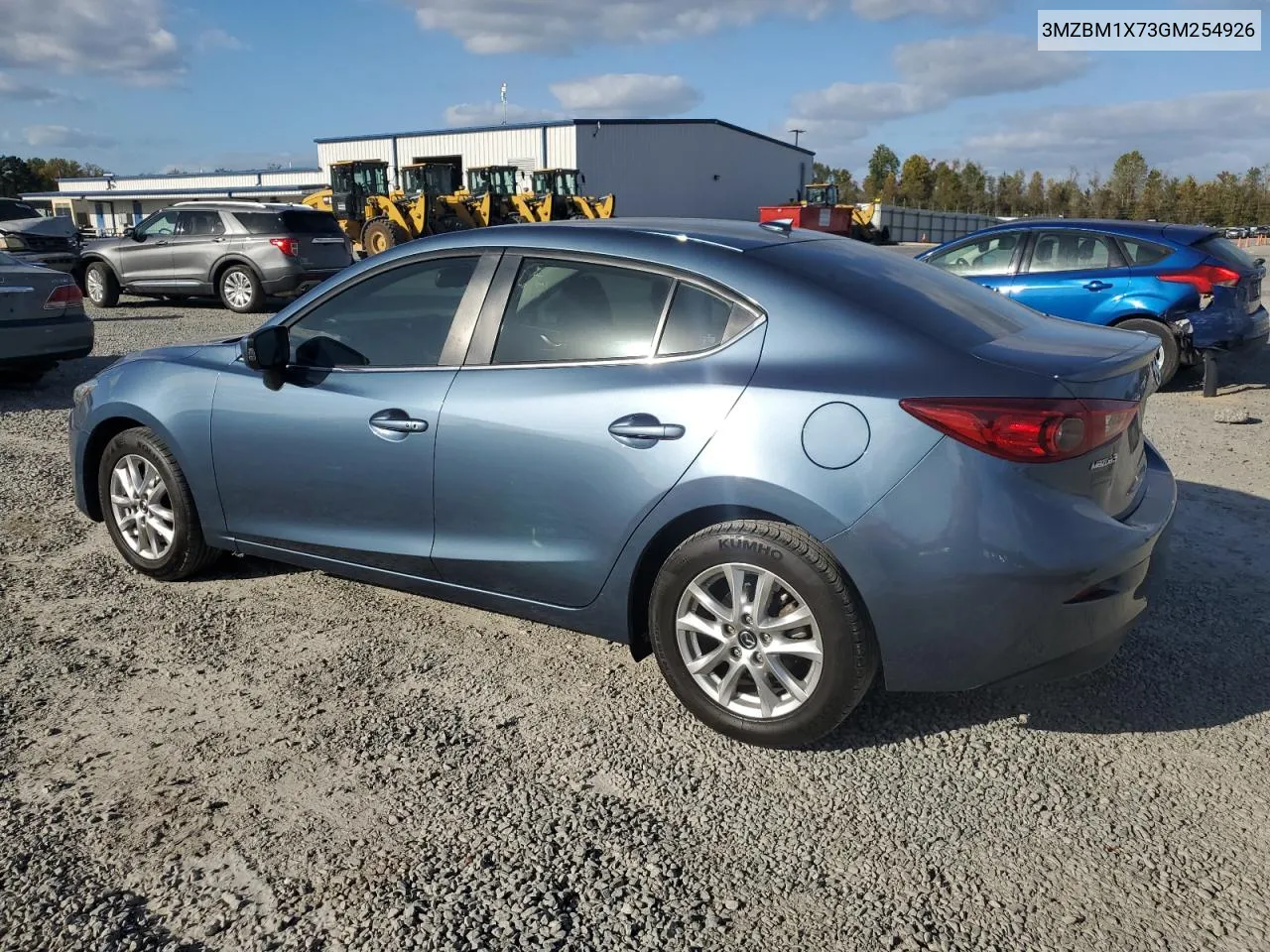 2016 Mazda 3 Grand Touring VIN: 3MZBM1X73GM254926 Lot: 79001254