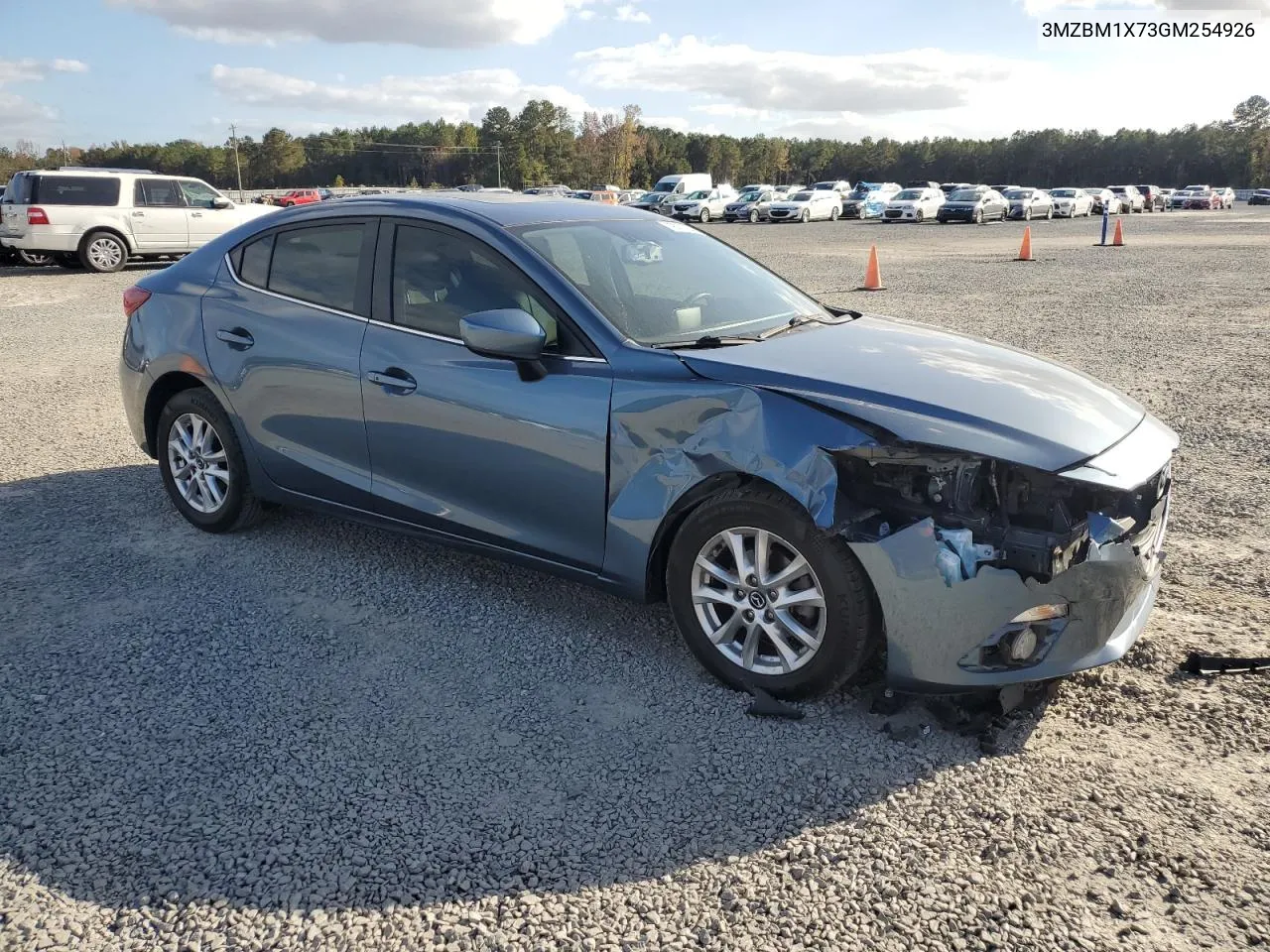 2016 Mazda 3 Grand Touring VIN: 3MZBM1X73GM254926 Lot: 79001254